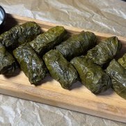 Խոզի մսով, Խաղաղի տերևով տոլմա
